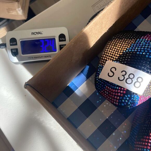 Steve Madden Shoes Womens 7.5 Dyvinal Pump Platform Rhinestone Heels Multicolor - Picture 9 of 9